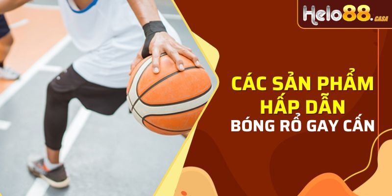 Bóng rổ hấp dẫn tại thể thao Helo88 