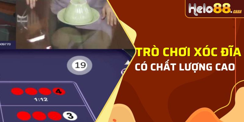 Tựa game Xóc đĩa Helo88 có chất lượng giải trí cao