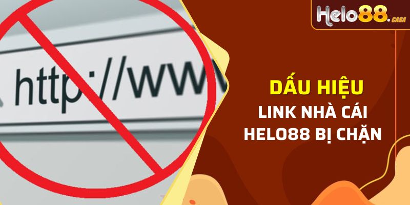 Dấu hiệu biết link bị chặn